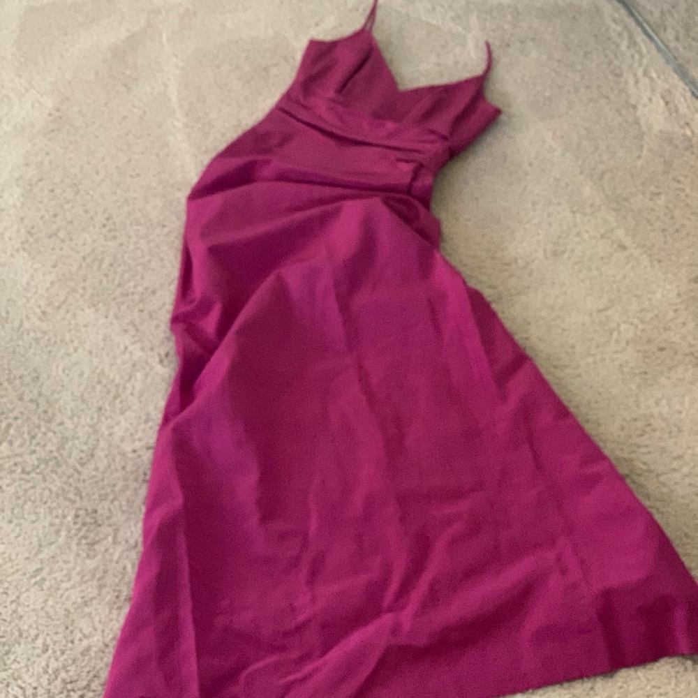 Nicole Miller Fuschia dress.